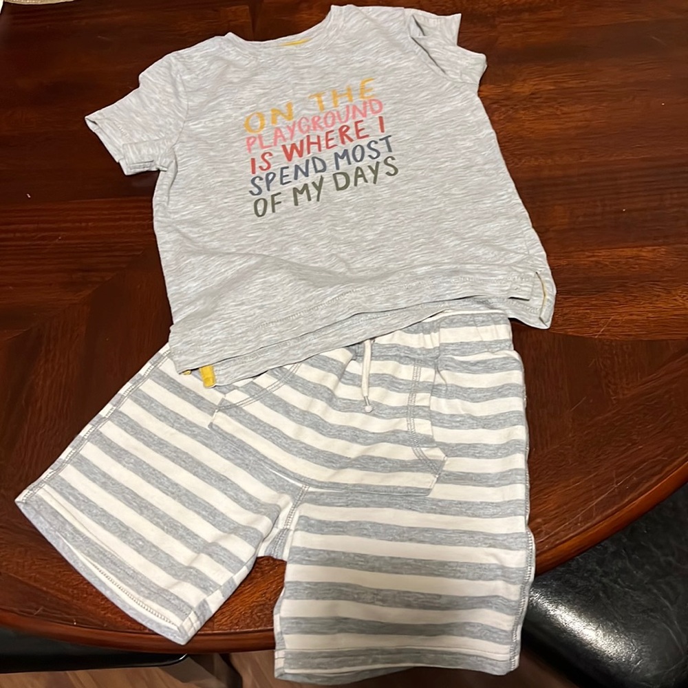 Toddler short set